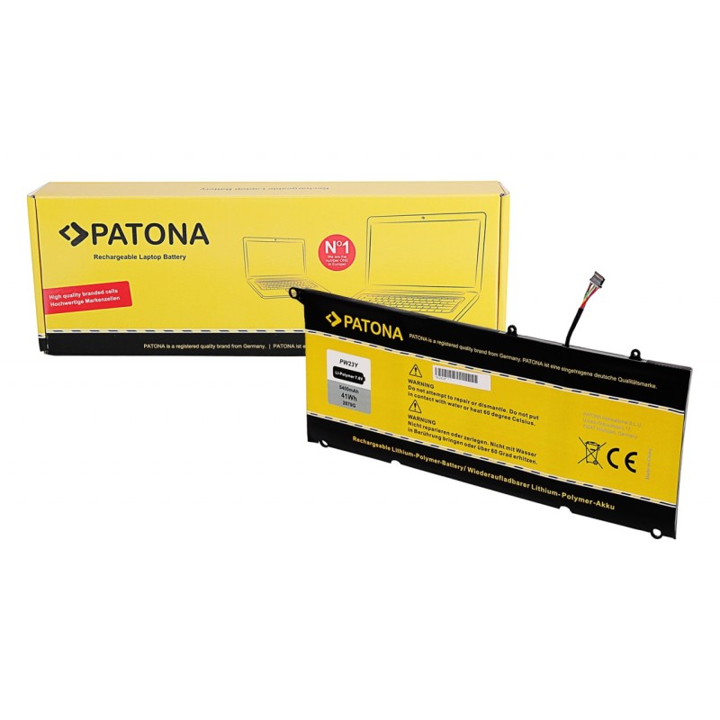 PATONA Bateria f. Dell PW23Y XPS13 9360