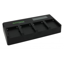 PATONA Premium 4-kanałowa Szybka Ładowarka do akumulatorów Sony z serii NP-F