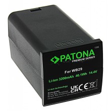 Bateria PATONA Premium do lamp Godox AD200 AD200 Pro WB29 Studio Flash