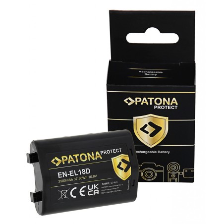 PATONA PROTECT Bateria f. Nikon Z9 D6 EN-EL18D z wysokiej jakości ogniwami LG