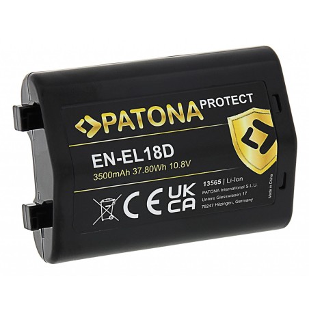 PATONA PROTECT Akumulator do Nikon Z9 D6 EN-EL18D