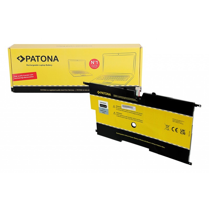 PATONA Bateria do Lenovo ThinkPad X1 Carbon 14 3. generacja 20BS 2015 4. generacja 00HW002 00HW003 45N1701