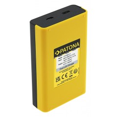 Ładowarka USB PATONA z podwójnym wyświetlaczem LCD f. Olympus OM-1 BLX-1