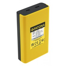 PATONA Ładowarka USB z podwójnym wyświetlaczem LCD f. Olympus OM-1 BLX-1