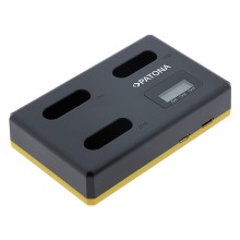 Potrójna ładowarka USB PATONA f. Sony NP-BX1 BX BX1 NP-BX1 Cybershot DSC HX300 DSC HX50V DSC RX1 w komplecie. Kabel USB typu C Potrójna ładowarka USB PATONA f. Sony NP-BX1 BX BX1 NP-BX1 Cybershot DSC HX300 DSC HX50V DSC RX1 w komplecie. Kabel USB typu C