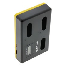 Potrójna ładowarka USB PATONA f. Sony NP-BX1 BX BX1 NP-BX1 Cybershot DSC HX300 DSC HX50V DSC RX1 w komplecie. Kabel USB typu C Potrójna ładowarka USB PATONA f. Sony NP-BX1 BX BX1 NP-BX1 Cybershot DSC HX300 DSC HX50V DSC RX1 w komplecie. Kabel USB typu C