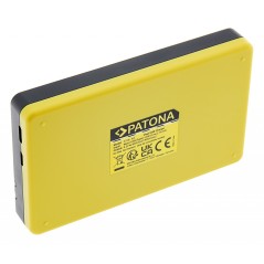 Podwójna ładowarka USB PATONA f. Arlo A-7A A-14 Pro 3 Pro 4 FB-1001 2GB VML2030 Ultra 2 w komplecie. Kabel USB-C
