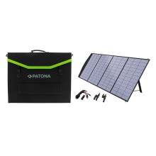 PATONA Platinum 200W — Składany panel solarny 4-elementowy z wyjściem DC PATONA Platinum 200W — Składany panel solarny 4-elementowy z wyjściem DC