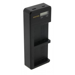 PATONA Ładowarka USB z podwójnym wyświetlaczem LCD f. JVC BN-VC296G BN-VC298G GY-HC500 HY-HC550 icl. Kabel USB-C