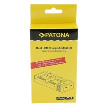 PATONA Ładowarka USB z podwójnym wyświetlaczem LCD f. JVC BN-VC296G BN-VC298G GY-HC500 HY-HC550 icl. Kabel USB-C PATONA Ładowarka USB z podwójnym wyświetlaczem LCD f. JVC BN-VC296G BN-VC298G GY-HC500 HY-HC550 icl. Kabel USB-C