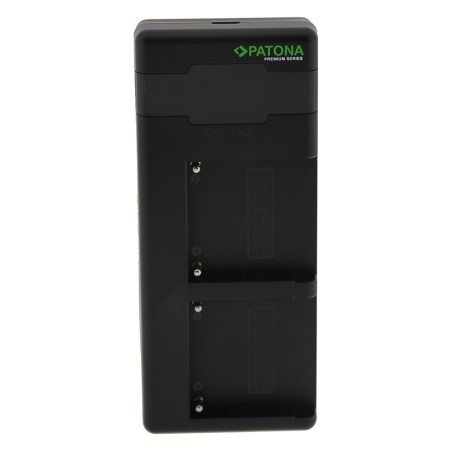 PATONA Ładowarka Premium Twin Performance PD do Sony NP-F F550 F750 F970 FM50 FM500H (z kablem USB-C)