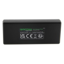 PATONA Ładowarka Premium Twin Performance PD do Sony NP-F F550 F750 F970 FM50 FM500H (z kablem USB-C)