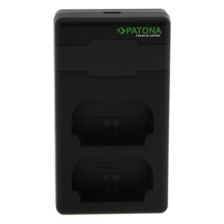 PATONA Ładowarka Premium Twin Performance PD do Fuji NP-W235 Fujifilm X-T4 XT4 (z kablem USB-C)