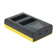 PATONA Ładowarka USB z podwójnym wyświetlaczem LCD f. Fuji NP-W126 HS30 EXR HS30EXR HS-30EXR HS33 EXR HS33EXR HS-33EXR XPro 1 X- PATONA Ładowarka USB z podwójnym wyświetlaczem LCD f. Fuji NP-W126 HS30 EXR HS30EXR HS-30EXR HS33 EXR HS33EXR HS-33EXR XPro 1 X-