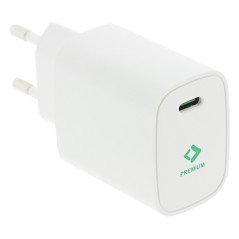 PATONA Premium Ładowarka PD20W 5V/3A 9V/2,22A 12V/1,67A USB-C PD3.0 QC3.0 biała