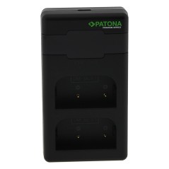 PATONA ładowarka Premium Twin Performance PD do Olympus BLX-1 OM-1 (z kablem USB-C)