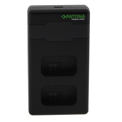 PATONA ładowarka Premium Twin Performance PD do Sony NP-FW50 NEX A33 A55 NEX.3 NEX.3C NEX.5 NEX.5A NEX.5C (z kablem USB-C)