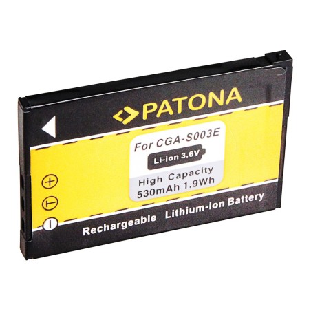 Bateria f. Panasonic CGA-S003E SA-SA30 SV-AS10 SV-AV50 SV-AV50A SV-AV50S