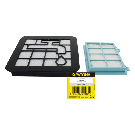 Zestaw filtrów FC8010/02 3-częściowy f. Odkurzacz Philips Powerpro Compact Active