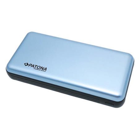 PATONA Powerbank Premium Stark 1.0 PD65W 20.000mAh z 2 zintegrowanymi kablami ładującymi USB-C Lightning