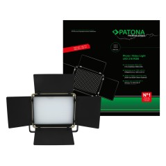 PATONA Premium Lampa 216 LED RGB Panel Led