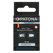 Bateria PATONA Platinum z wejściem USB-C do Nikon D700 D300 D200 D100 D80 D70 D50 EN-EL3e