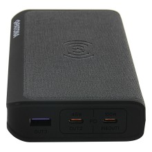 Powerbank PATONA Premium Stark 2.0 PD100W 20.000mAh, ładowanie bezprzewodowe QI, złącze 2xUSB-C 1xUSB-A Powerbank PATONA Premium Stark 2.0 PD100W 20.000mAh, ładowanie bezprzewodowe QI, złącze 2xUSB-C 1xUSB-A
