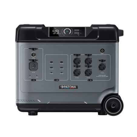 PATONA Platinum Stacja zasilania Autarc 5000 Pro 5120Wh PD100W USB-C USB-A AC DC / LiFePO4
