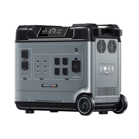 PATONA Platinum Stacja zasilania Autarc 5000 Pro 5120Wh PD100W USB-C USB-A AC DC / LiFePO4