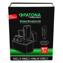 Bezprzewodowy system mikrofonowy PATONA Premium do smartfonów i lustrzanek cyfrowych