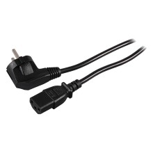 Wtyczka do urządzeń chłodniczych PATONA Schuko C13 Wtyczka IEC 60227-5 1,4m Wtyczka do urządzeń chłodniczych PATONA Schuko C13 Wtyczka IEC 60227-5 1,4m