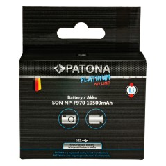 Bateria PATONA Platinum z wejściem/wyjściem USB-C PD20W f. Sony NP-F970 F960 F950 PD20W USB-A 5V/2A