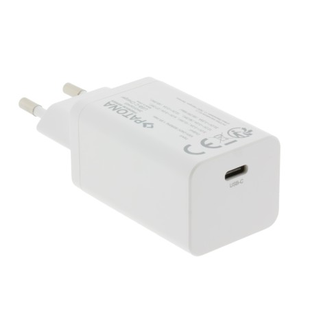 PATONA Premium Ładowarka GaN PD65W 1xUSB-C PD3.0 QC3.0 biała