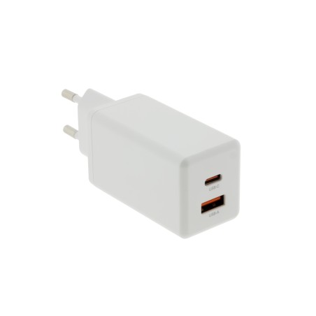 PATONA Premium Ładowarka GaN PD65W 1xUSB-C 1xUSB-A PD3.0 QC3.0 biała