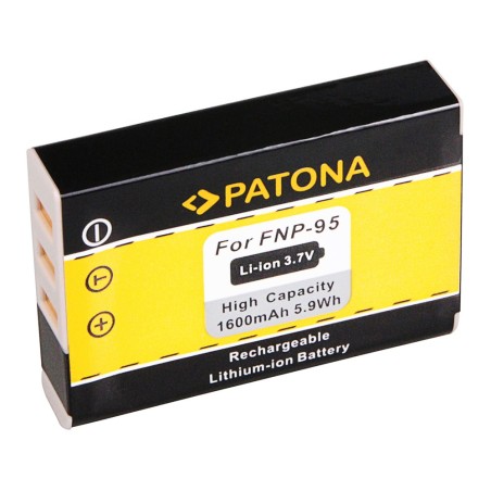 PATONA bateria do Fuji-Film Finepix F30 F31 F31fd Real 3D W1 Fuji NP-95