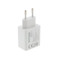 Adapter PATONA Premium GaN PD35W biały 1xUSB-C 1xUSB-A PD3.0 QC3.0