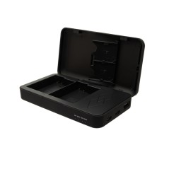 Podwójna ładowarka PATONA do aparatu Nikon EN-EL15 D500 D750 D780 D800 Z5 Z6 Z6 II Z7 z funkcją power banku i miejscem na kartę