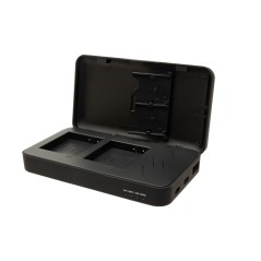 Podwójna ładowarka PATONA do Panasonic DMW-BLG10 DC-TX2 DMC-GF3K DMCGX7 DMC-ZS110 z funkcją power banku i miejscem na kartę pami