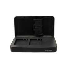 Podwójna ładowarka PATONA do Panasonic DMW-BLG10 DC-TX2 DMC-GF3K DMCGX7 DMC-ZS110 z funkcją power banku i miejscem na kartę pami