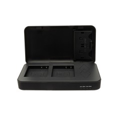 Podwójna ładowarka PATONA do Panasonic DMW-BLG10 DC-TX2 DMC-GF3K DMCGX7 DMC-ZS110 z funkcją power banku i miejscem na kartę pami