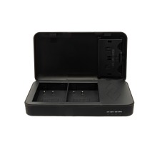 PATONA Ładowarka do Panasonic DMW-BLK22 DC-S5 G9 GH5 GH5S GH6 z funkcją power banku i miejscem na kartę pamięci