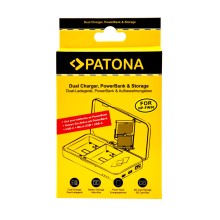 PATONA Ładowarka do Sony NP-FW50 NEX.3 NEX.5NEX-7 NEX-C3 A33 A55 z funkcją power banku i miejscem na kartę pamięci PATONA Ładowarka do Sony NP-FW50 NEX.3 NEX.5NEX-7 NEX-C3 A33 A55 z funkcją power banku i miejscem na kartę pamięci