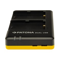 Podwójna ładowarka PATONA do Canon LP-EL Speedlite EL-1 EL-5 w komplecie. Kabel USB typu C