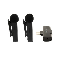 Przypinane mikrofony krawatowe klasy premium PATONA do smartfonów z portem USB-C