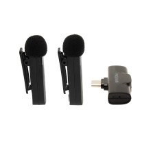 Przypinane mikrofony krawatowe klasy premium PATONA do smartfonów z portem USB-C