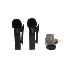 Przypinane mikrofony krawatowe klasy premium PATONA do smartfonów z portem USB-C