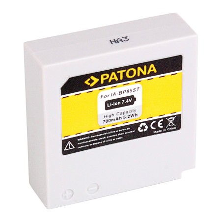 PATONA Bateria f. Samsung IA-BP-85ST BP-85ST F33 F34 H104 H105 H106 HMX-H100