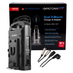 PATONA Platinum Ładowarka 2-kanałowa V-Mount
