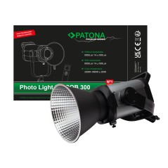 PATONA Premium Lampa COB-300 APRC Bi-Color foto wideo z mocowaniem Bowens i ze sterowaniem z aplikacji