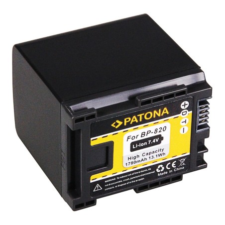 PATONA Bateria f. Canon BP-820 Canon HF-G30 Canon XA20 Canon XA2
